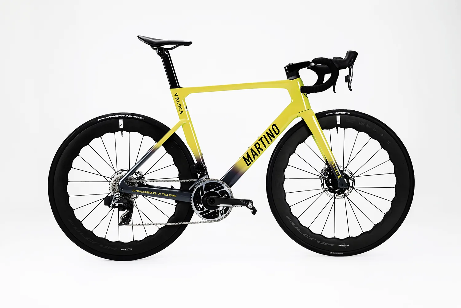 Martino Veloce Rennrad in Gelb