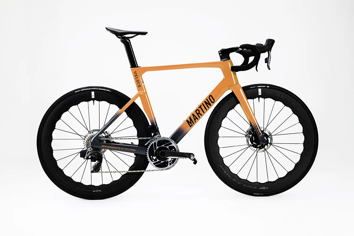 Martino Veloce Rennrad in Orange